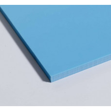Полипропилен листовой электропроводящий голубой PP-s-el 5х2000х4000 мм
