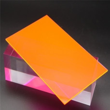 Полистирол листовой оранжевый ударопрочный HIPS 1х1500х3000 мм